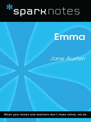 cover image of Emma (SparkNotes Literature Guide)